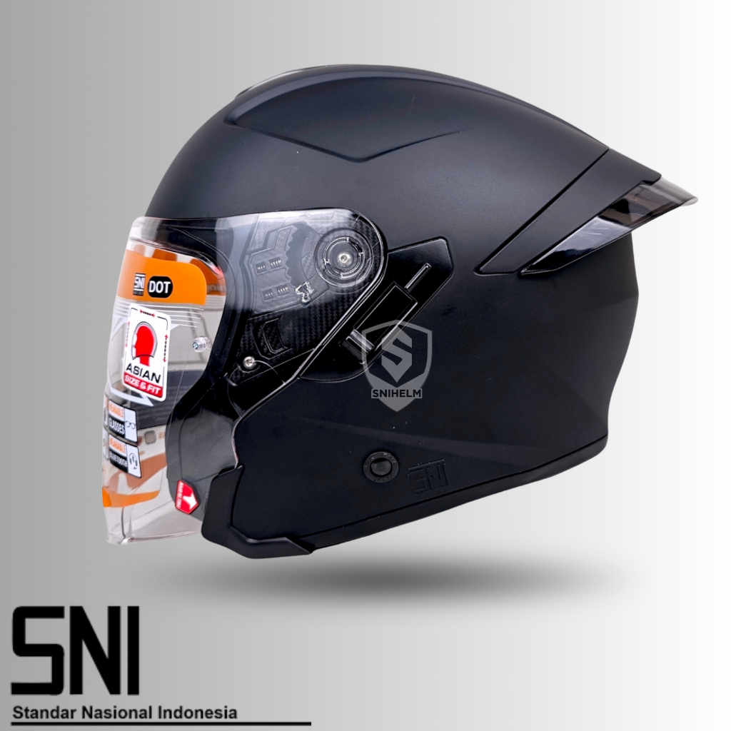 INK TERRA 2 Helm Half Face All Warna/Motif Original INK - Helm Half Face SNI DOT