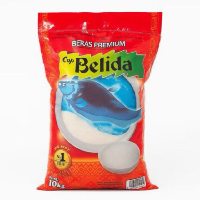 

Beras Cap Belida Premium Pera Putih Bersih Kemasan 10kg
