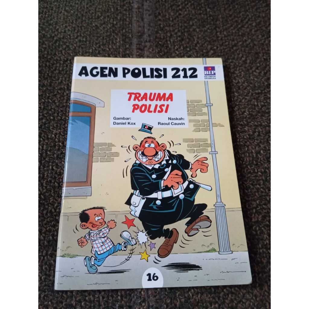 Komik Agen Polisi 212 Trauma Polisi