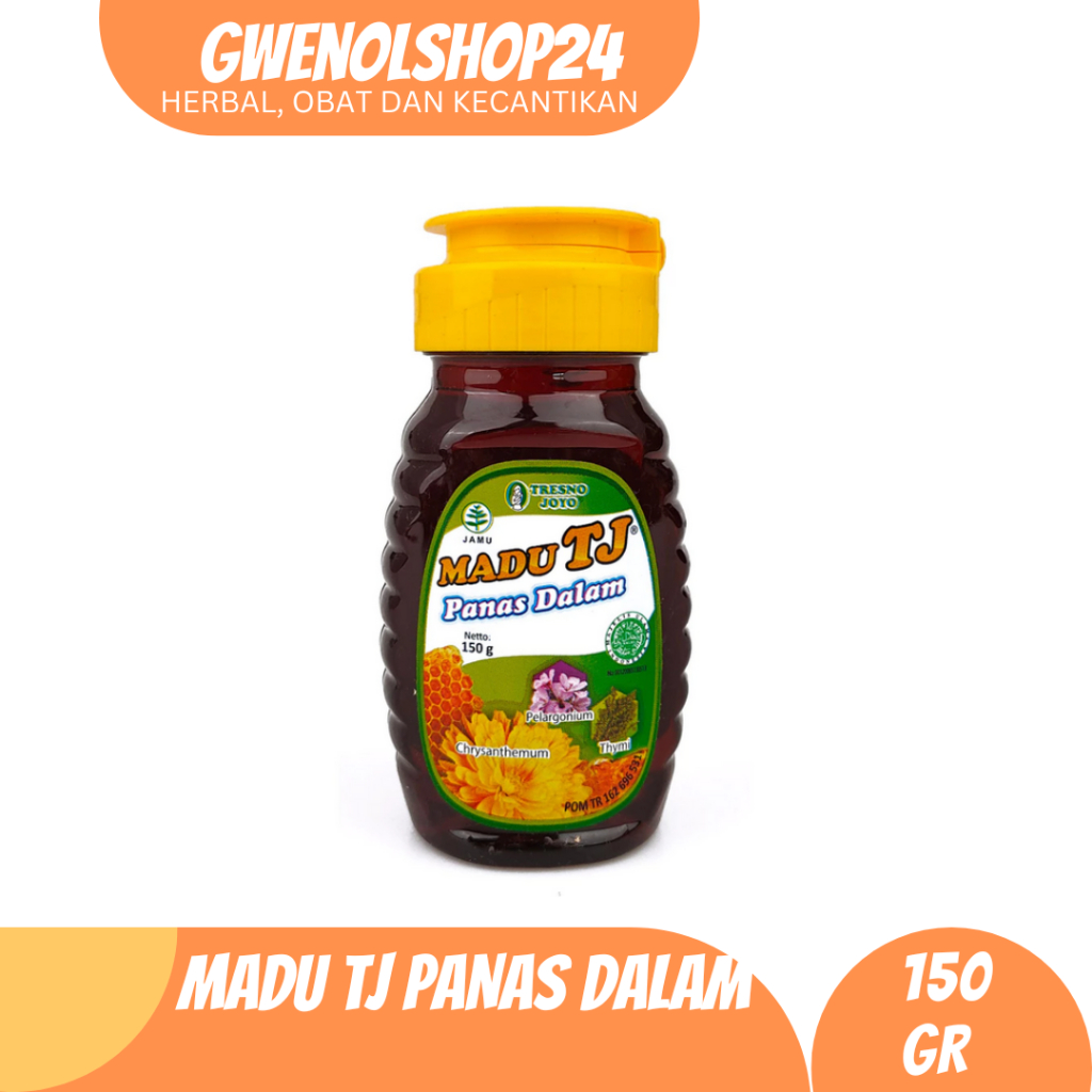 

Madu Tj Panas Dalam 150 gr Tresnojoyo | Membantu Meredakan Gejala Panas seperti sariawan, bibir pecah-pecah, dan tenggorokan kering.