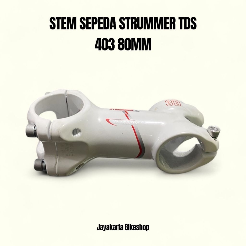 STEM SEPEDA STRUMMER TDS 403 80MM | ALLOY MTB & ROADBIKE | STRONG & LIGHTWEIGHT