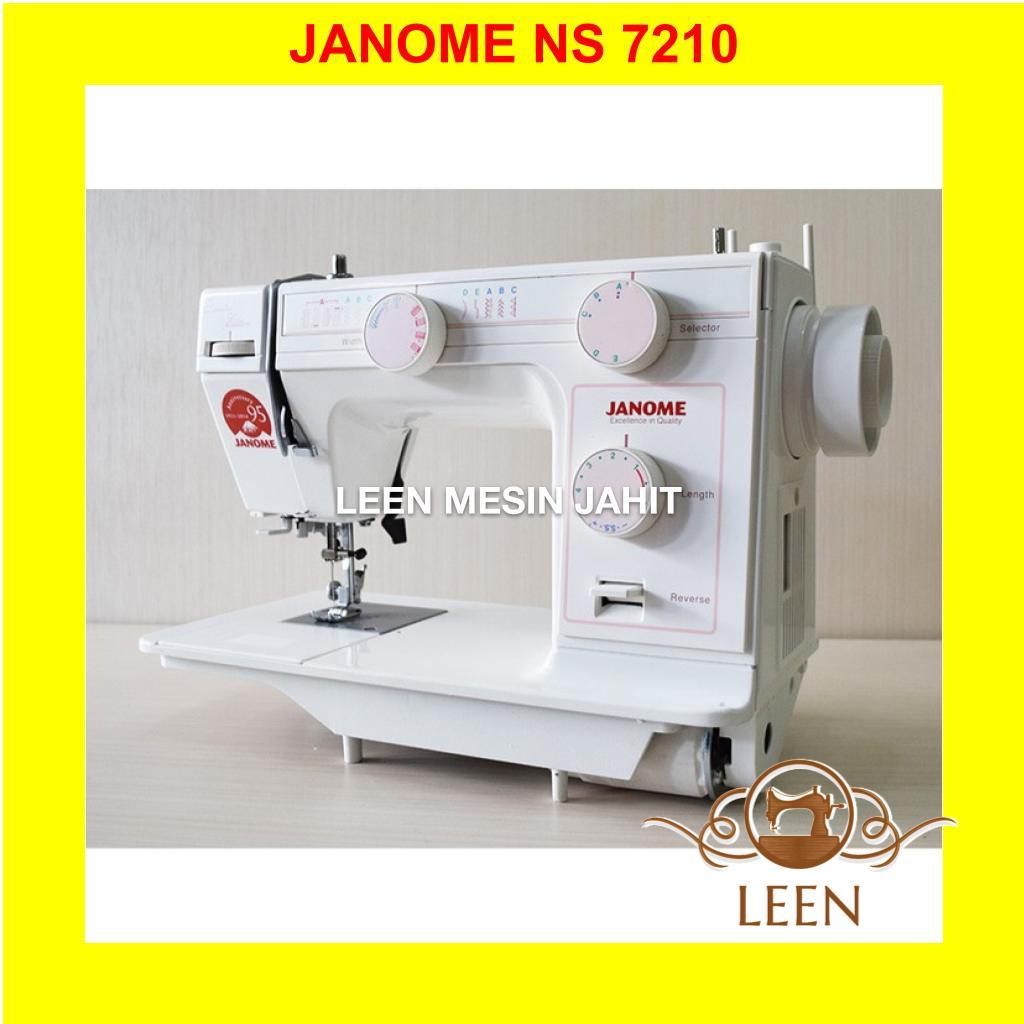 Mesin Jahit Semi Portable NS7210 Original JANOME NS 7210 - LEEN