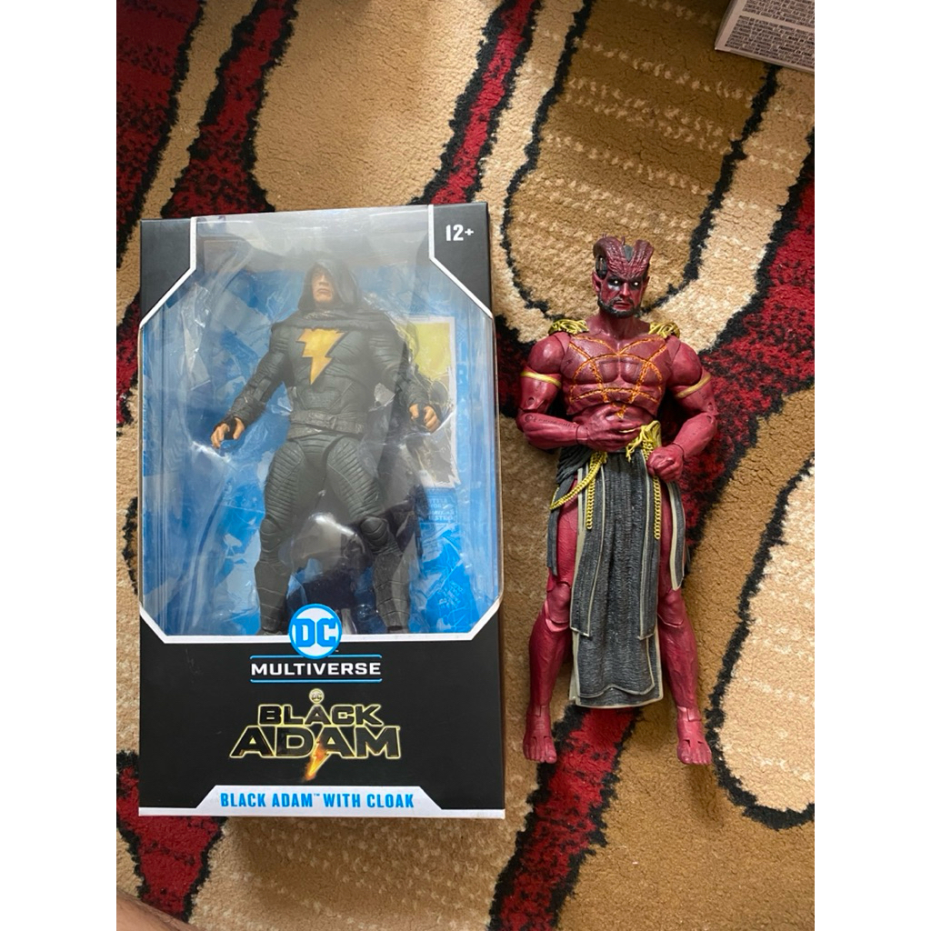 mcfarlane black adam & sabbac movie set 2
