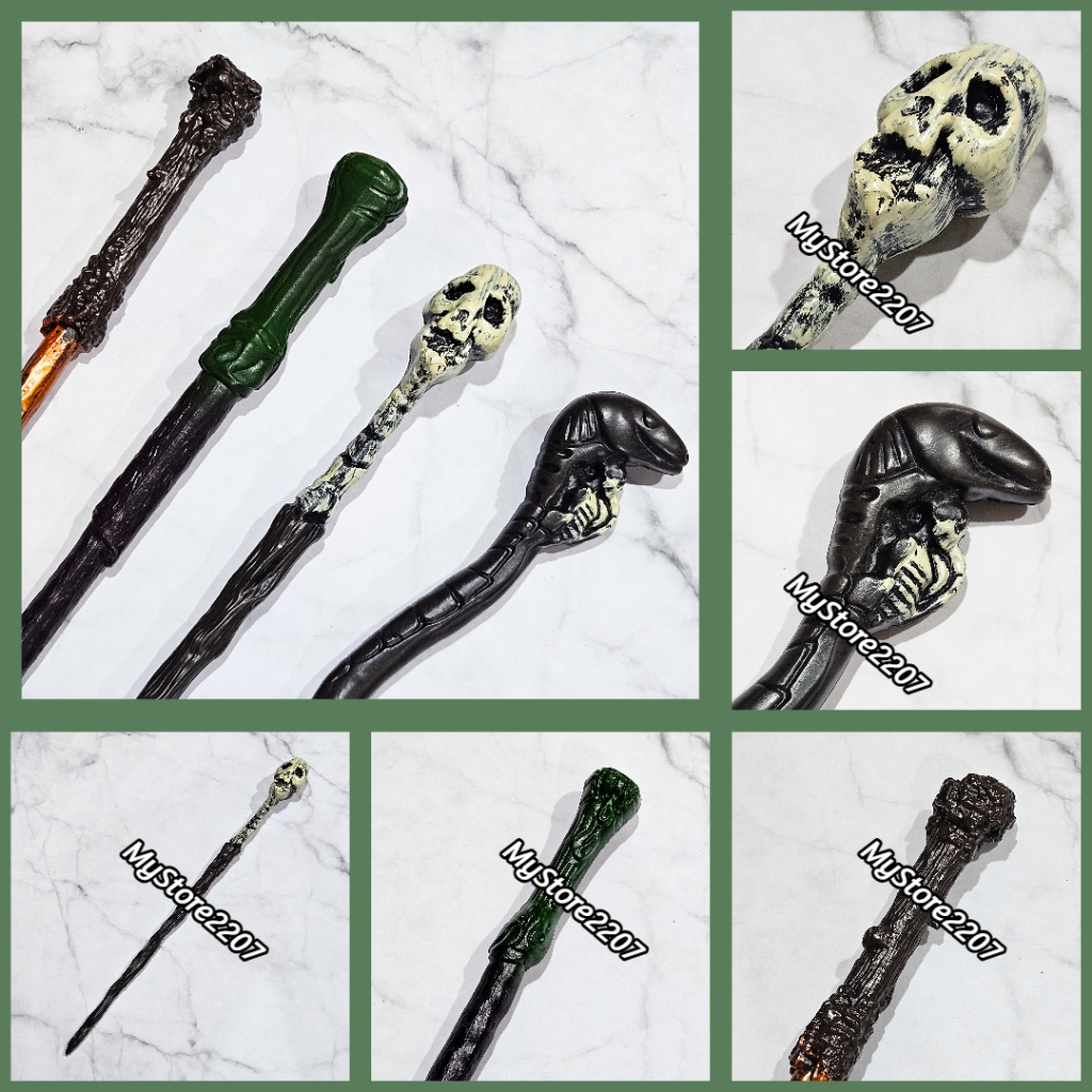 TONGKAT SIHIR AJAIB HARRY POTTER / TONGKAT SIHIR COSPLAY HALLOWEEN / TONGKAT WITCH PENYIHIR AJAIB