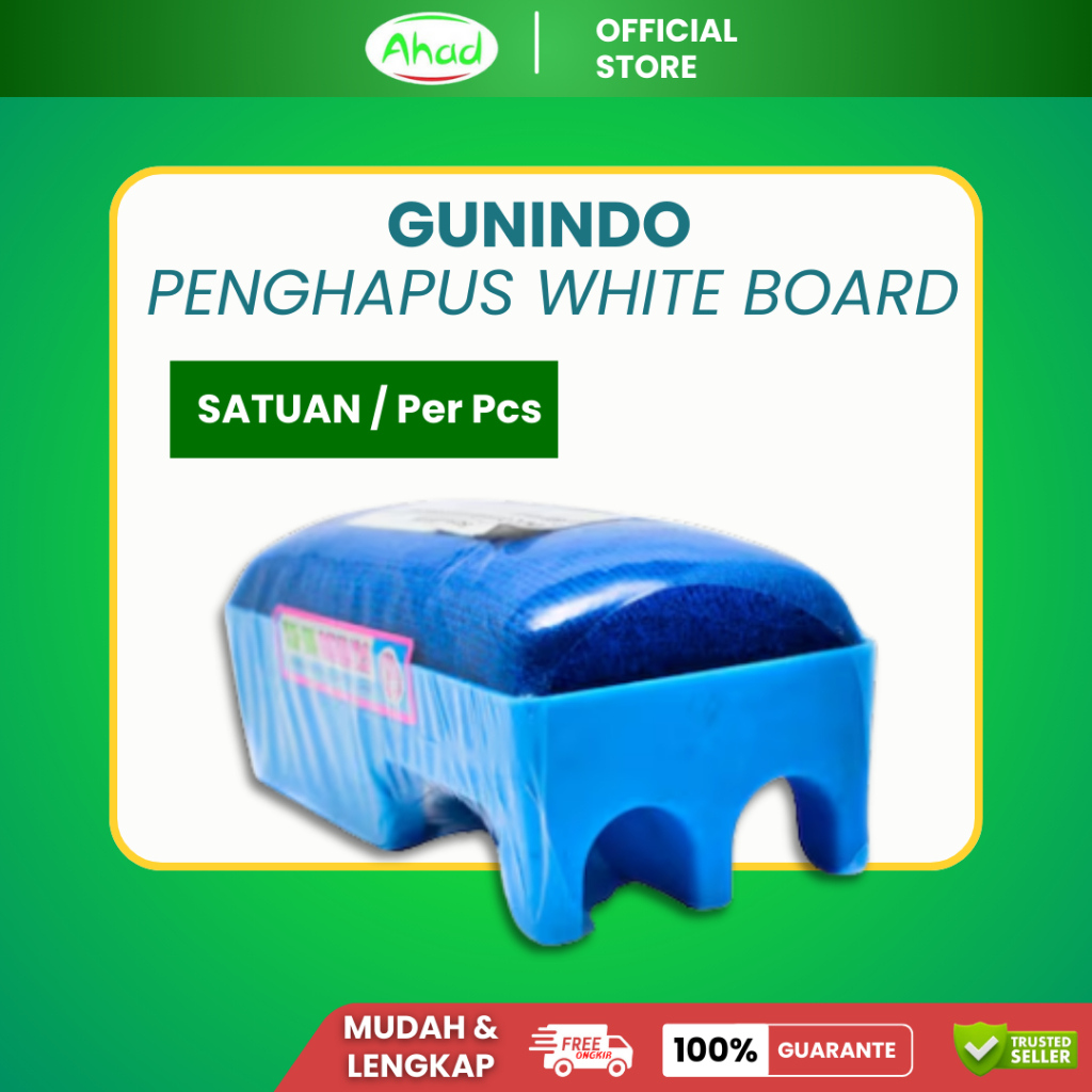 

PENGHAPUS PAPAN TULIS | GUNINDO PENGHAPUS WHITE BOARD WB-803