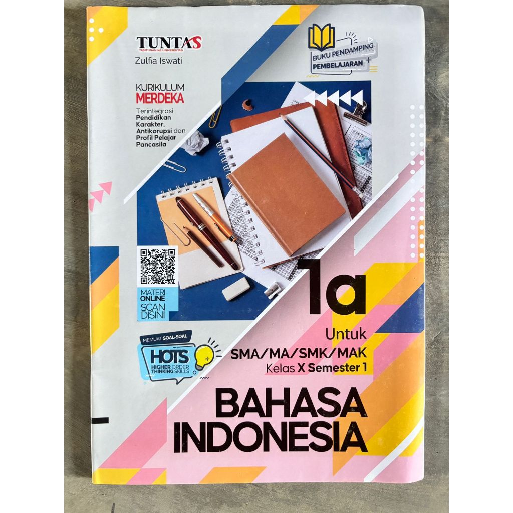 LKS BAHASA INDONESIA KELAS 10 UNTUK SMA/MA KURIKULUM MERDEKA