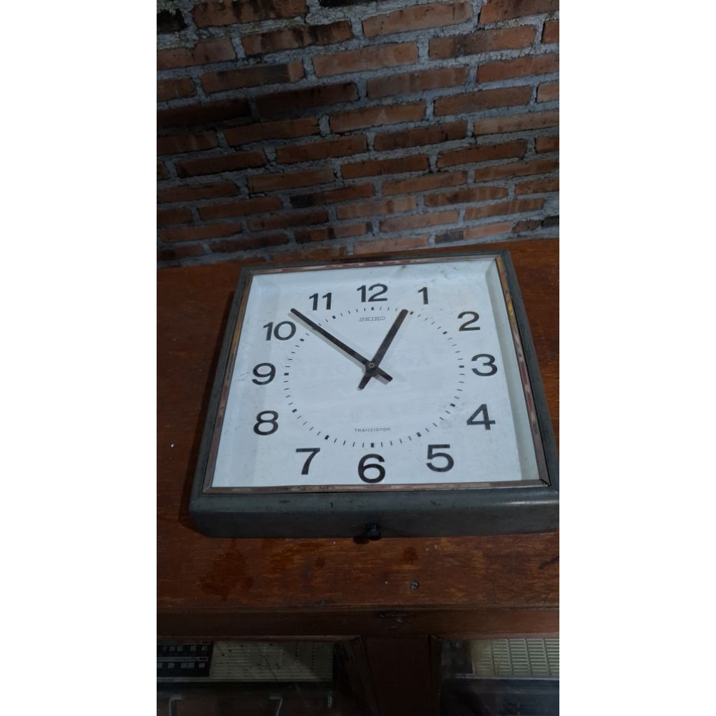 Bahan jam seiko transistor 165rb jadul antik vintage display lawas kuno mati