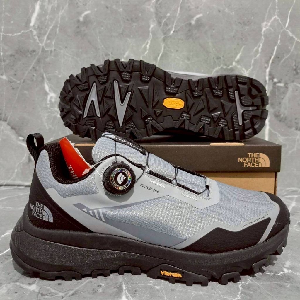 Sepatu Hiking The North Face Ultra Fastpack 3 GTX Grey/Black