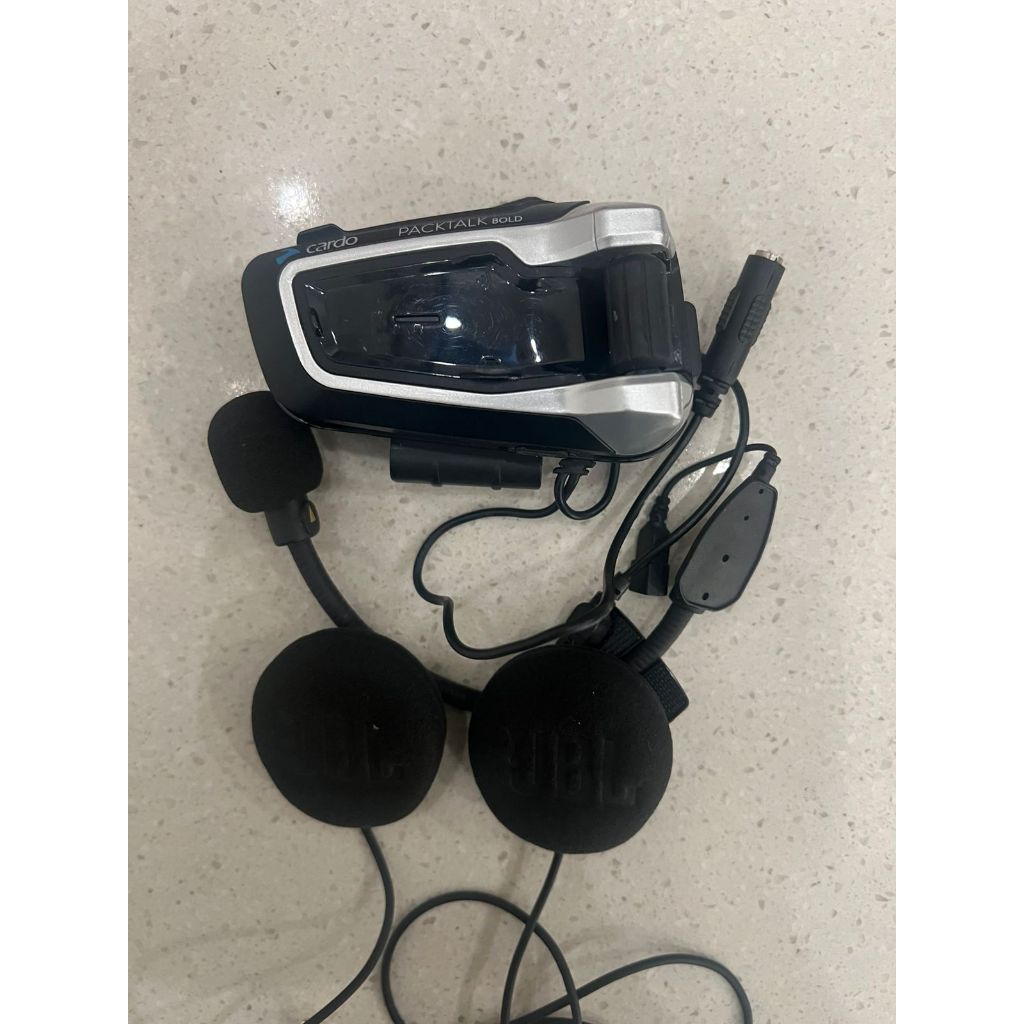 Cardo Packtalk Bold Silver Second Halfface Mic