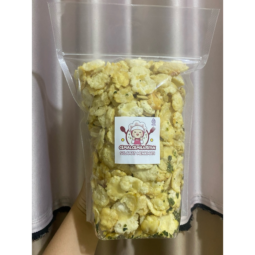 

Emping Ceplis Original 500gram Rasa Gurih