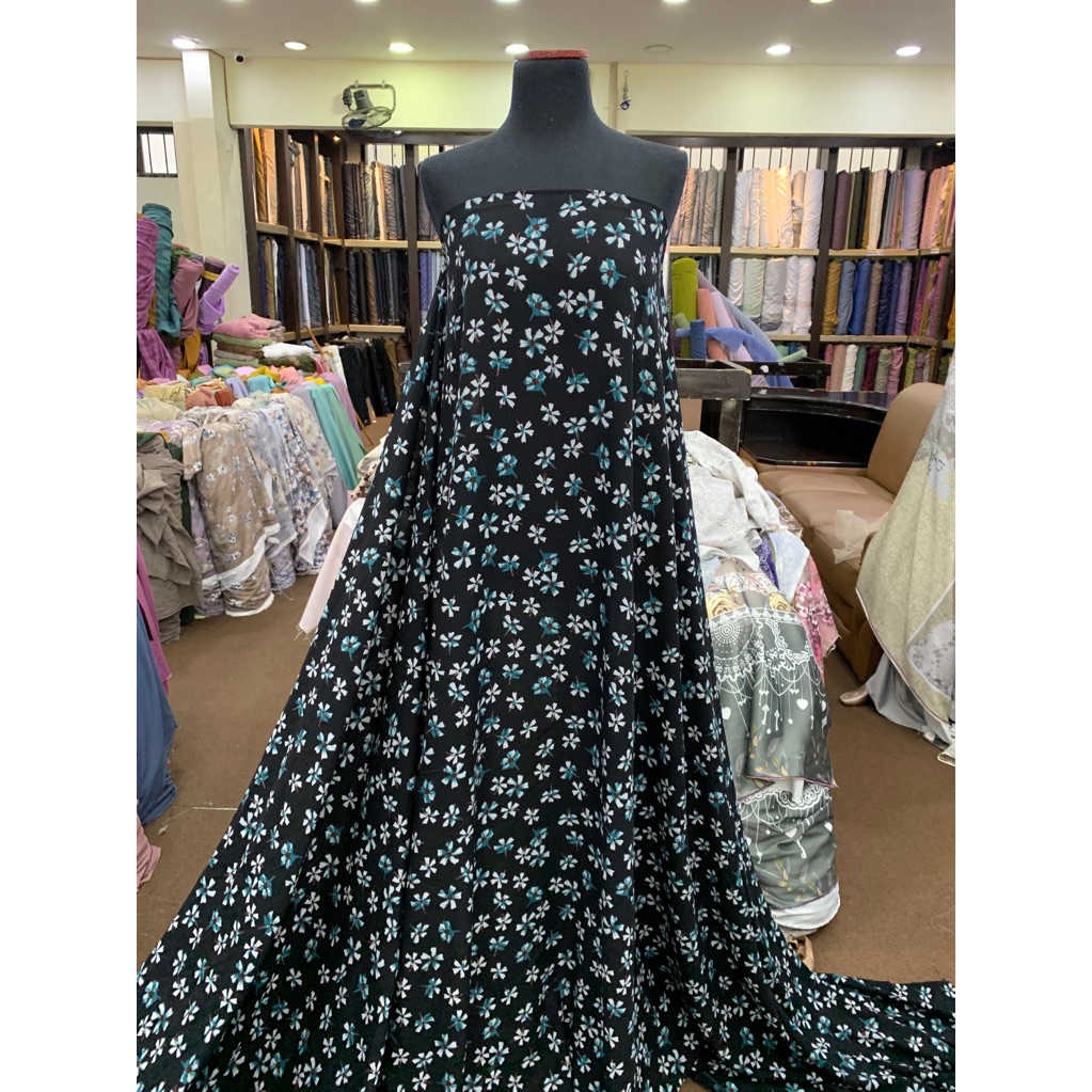 RAYON VISCOSE/BAHAN KAIN RAYON MOTIF/RAYON VISCOSE MOTIF