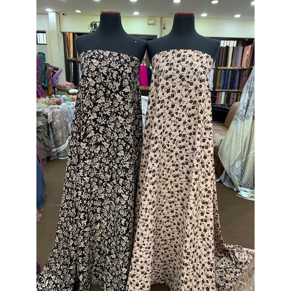 RAYON VISCOSE/BAHAN KAIN RAYON MOTIF/RAYON VISCOSE MOTIF