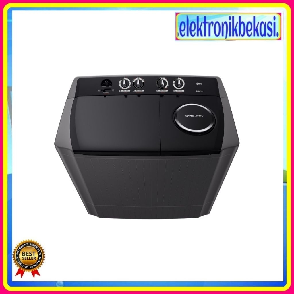 MESIN CUCI LG P1000RT / MESIN CUCI LG 1000 RT / MESIN CUCI LG 10 KG / MESIN CUCI LG 2 TABUNG 10 KG