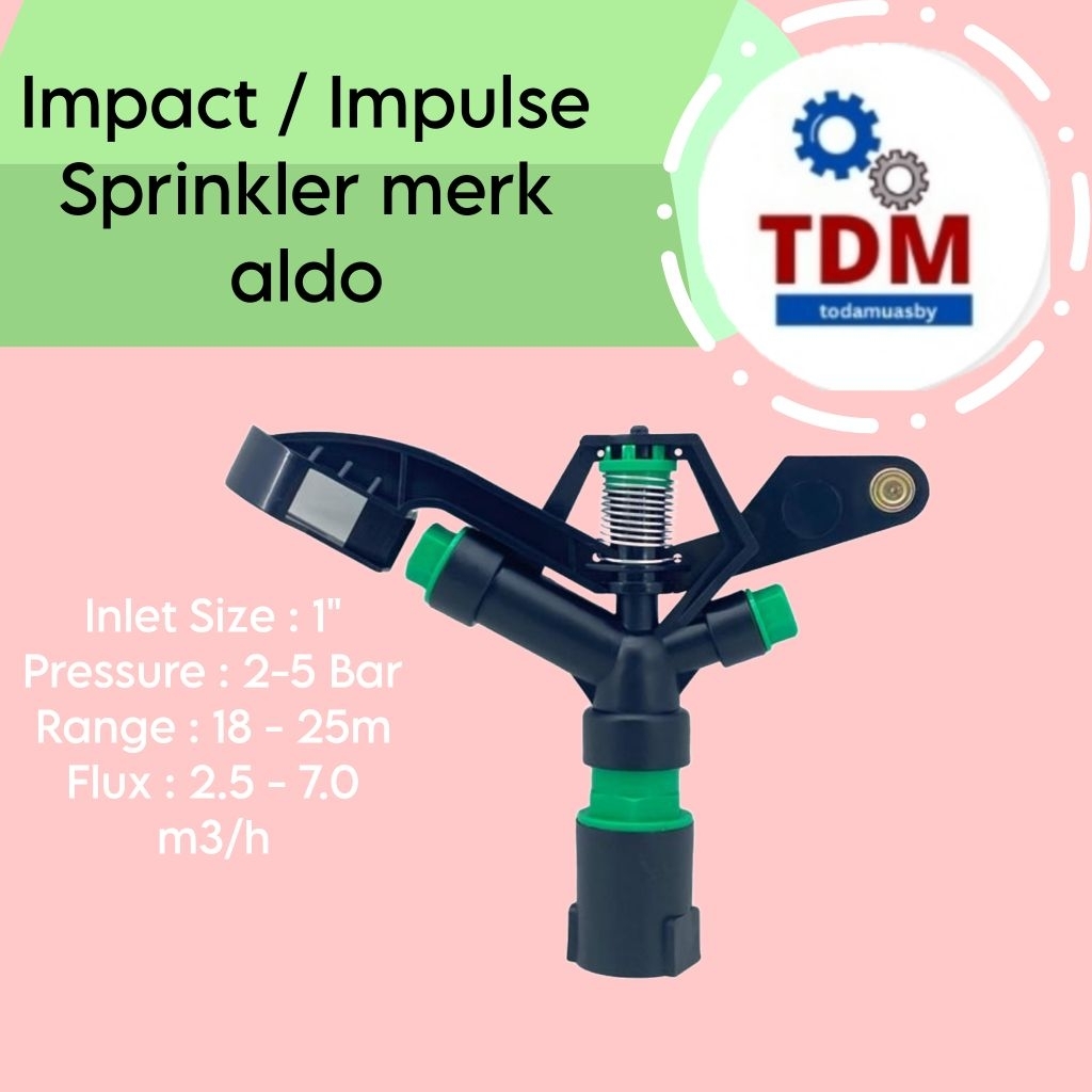 impulse sprinker/pancuran/ alat siram tanaman