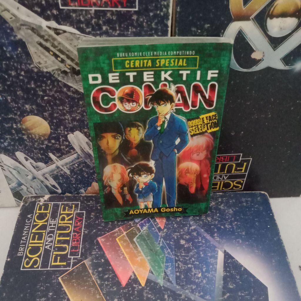 double face selection komik detektif Conan cerita spesial