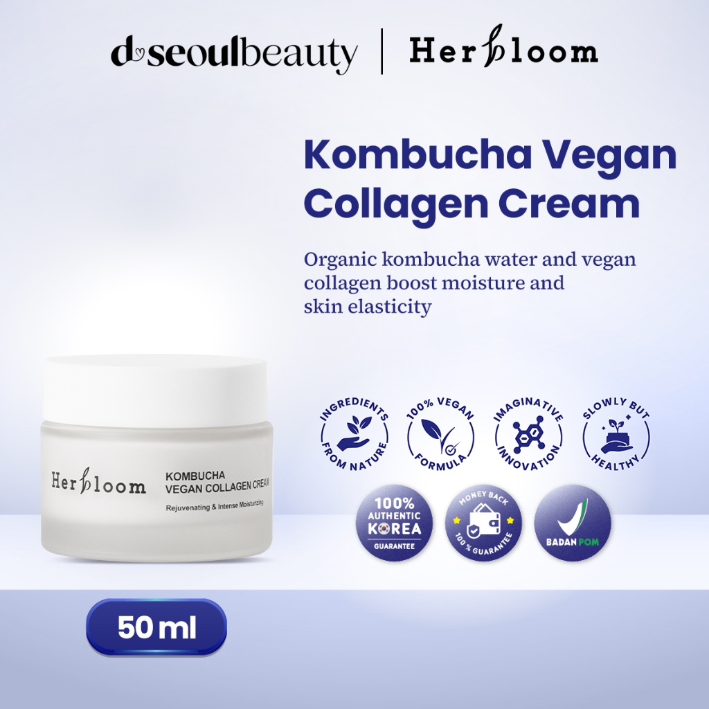 Herbloom Kombucha Vegan Collagen Cream