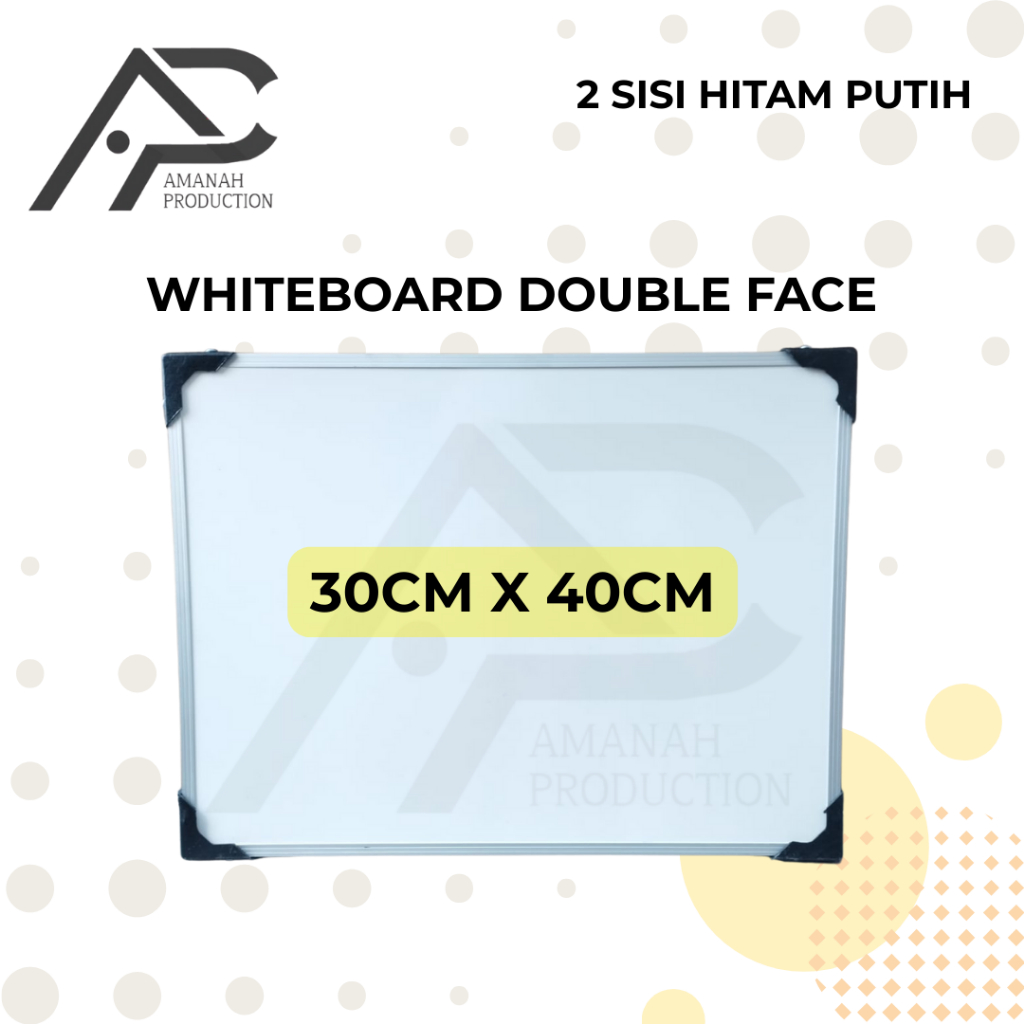 

whiteboard 30cm x 40cm | Papan Tulis Spidol Ukuran 30 x 40 cm