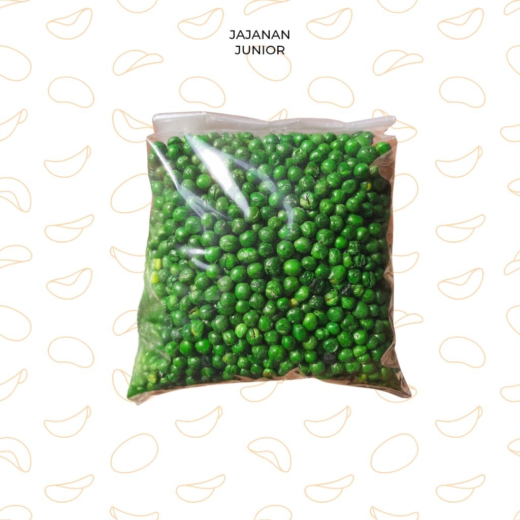 

Kacang Polong Hijau/Ijo Goreng Tanpa Tepung Gurih Renyah Asin 500 gram