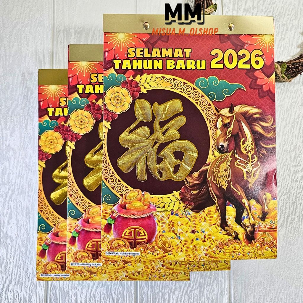 KALENDER HARIAN SOBEK BESAR CINA TAHUN 2026 TERBARU