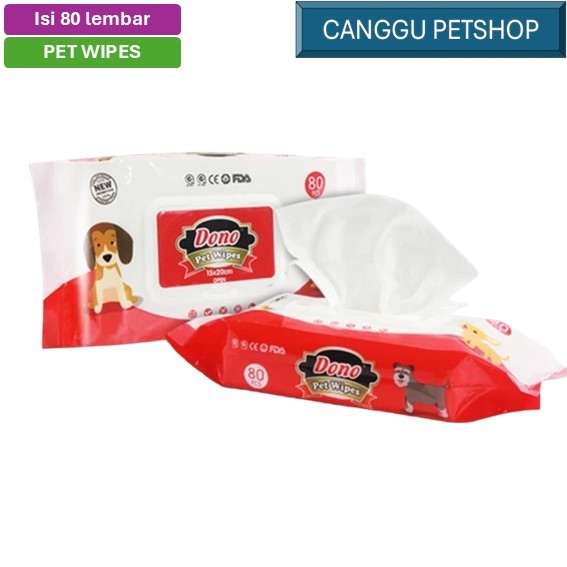 PET WIPES / TISU ANJING / TISU PEMBERSIH / PET WIPES /  EYE WIPES / EAR WIPES