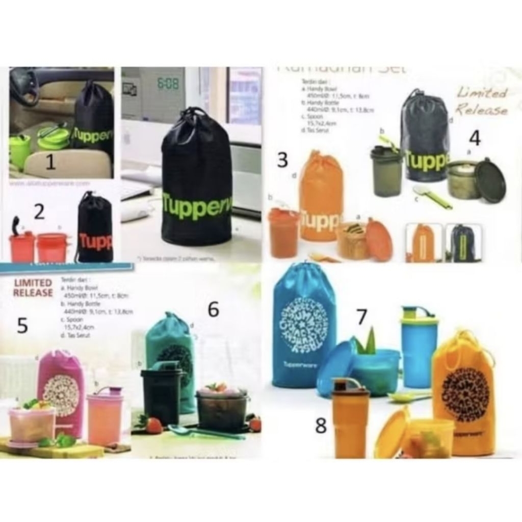 ramadhan set tupperware original 100%