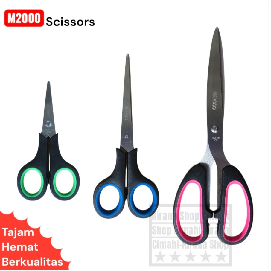 

1(SATU)Pcs Gunting/Scissors M2000 Stainless