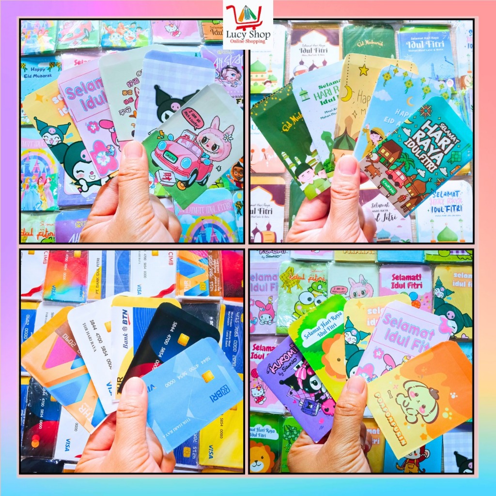 

Amplop Idul Fitri Lebaran Motif Kartun Sanrio Non Karakter Snack 50 Lembar