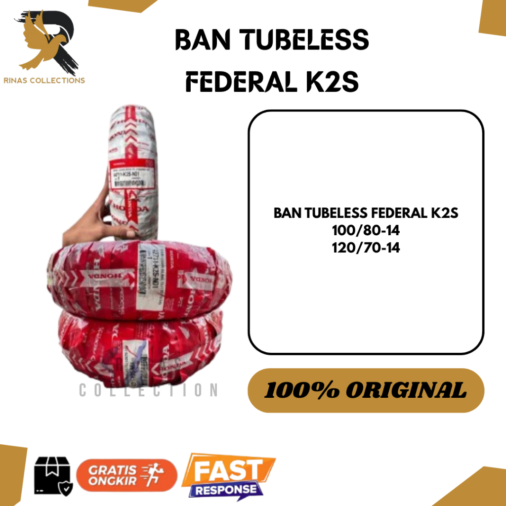 BAN TUBLES RING 14 (K2S) VARIO 160, PCX 150 FEDERAL ORIGINAL AHM