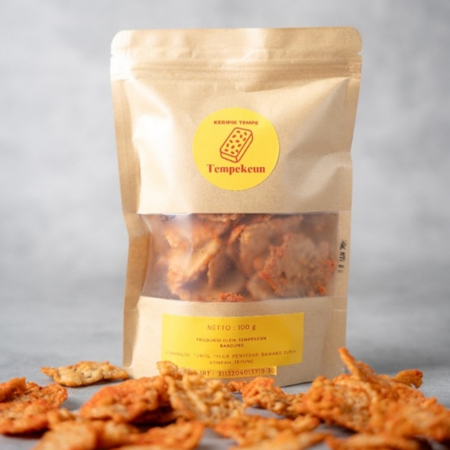 

Keripik Tempekeun Rasa Balado Bbq 100gr