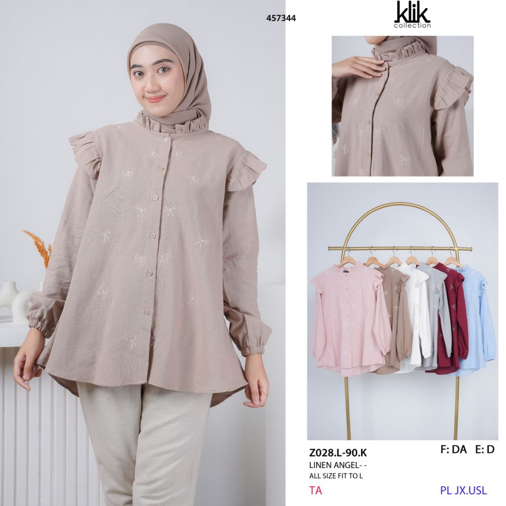 Planet Fashion - Atasan Fumiko Linen