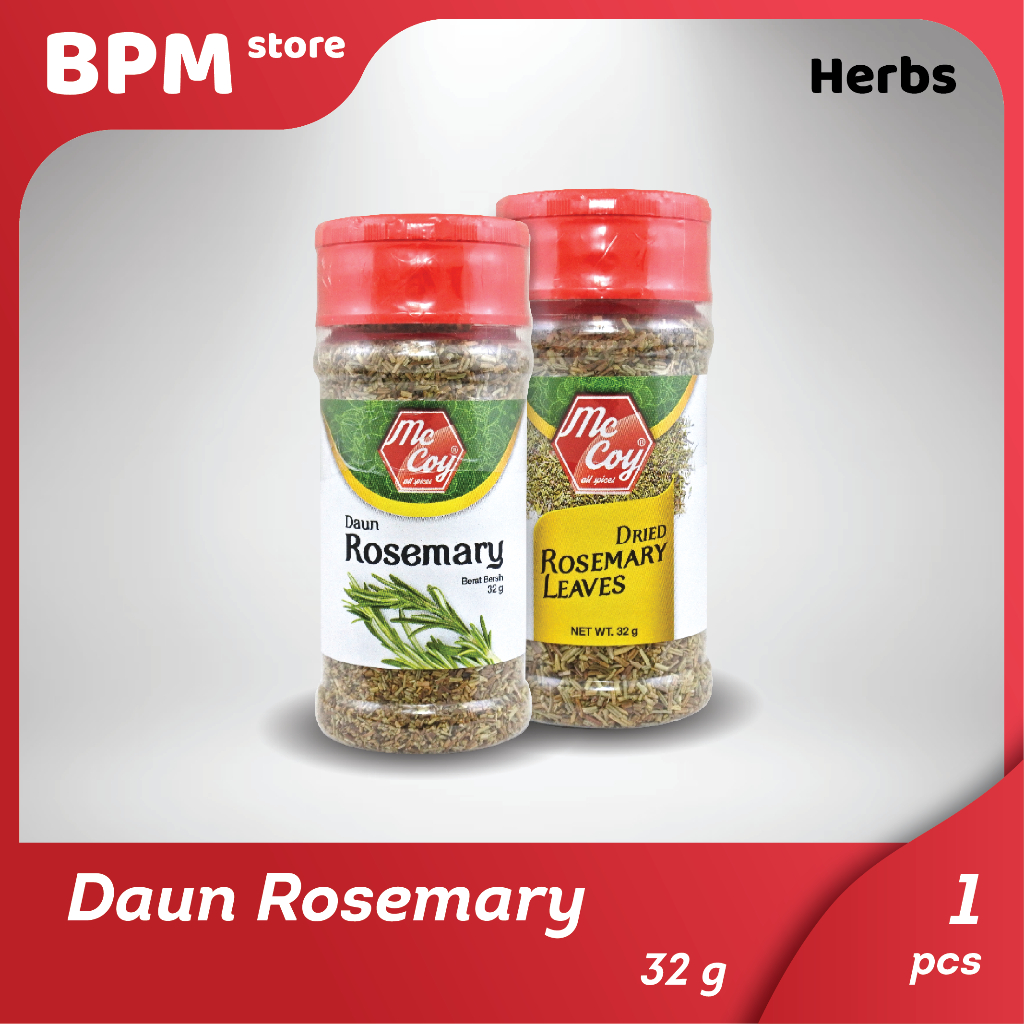 

McCoy Daun Rosemary - Dari Rempah Segar Pilihan Terbaik