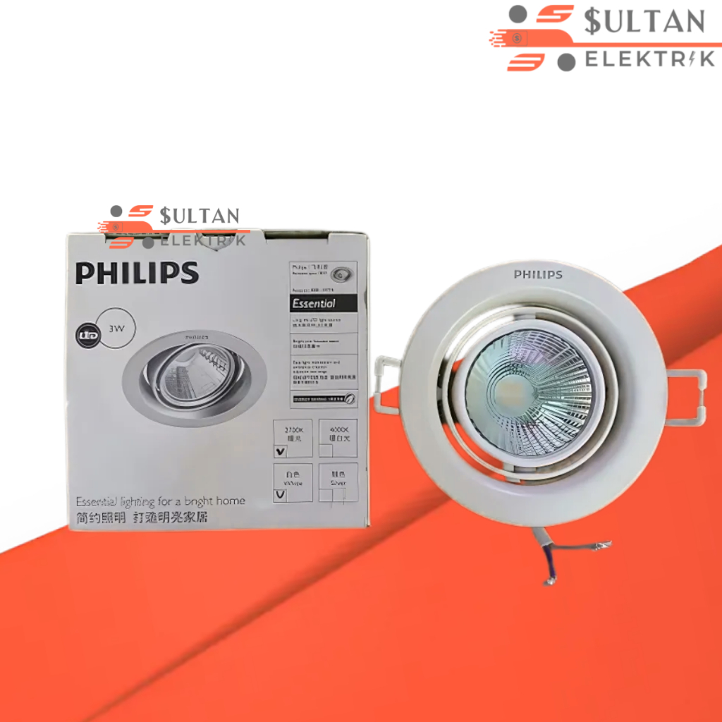 Lampu Downlight LED 3W 7W Pomeron Philips