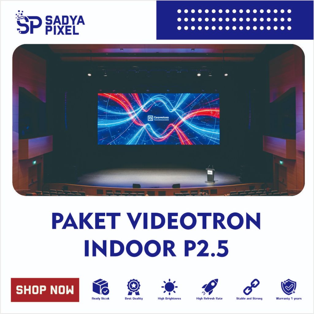 Paket Videotron Indoor P2.5