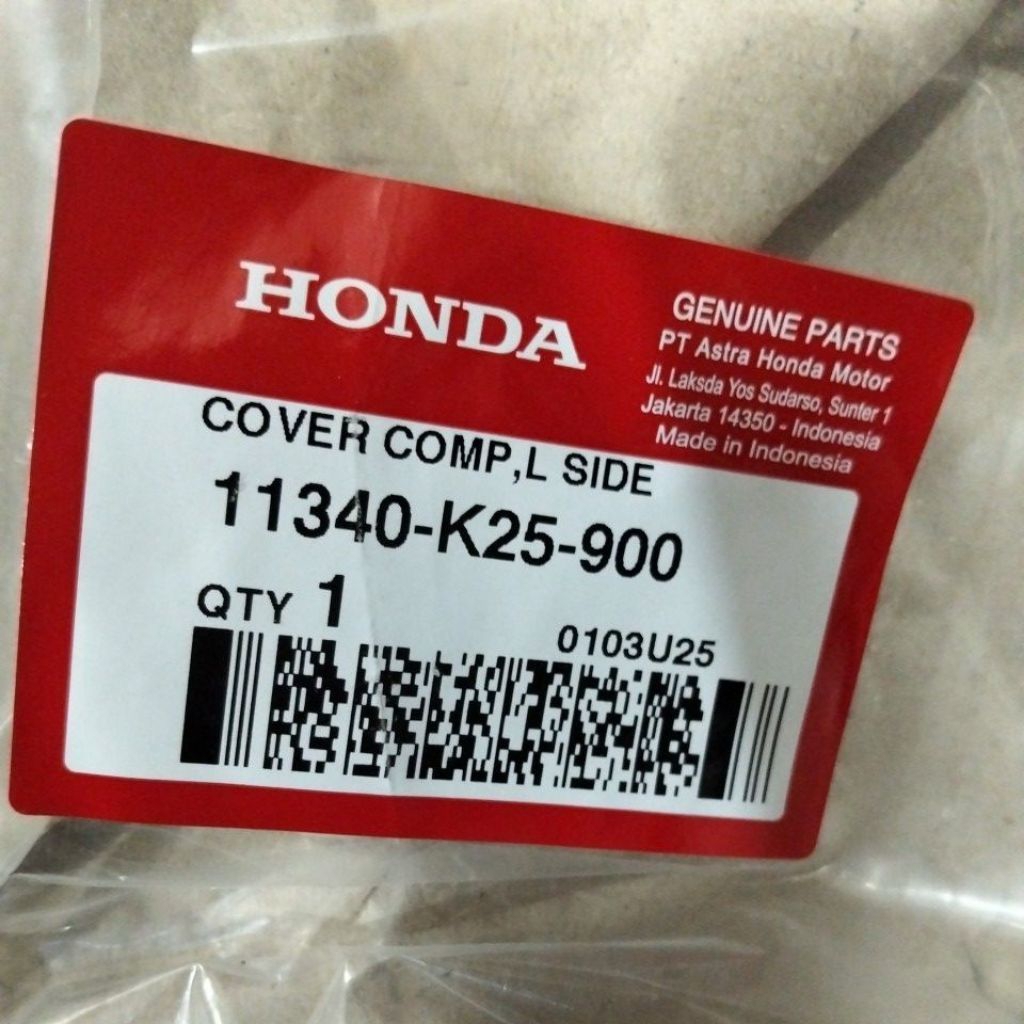 11340K25900 BAK CVT BEAT FI 2013 STATER KASAR ORIGINAL AHM HONDA