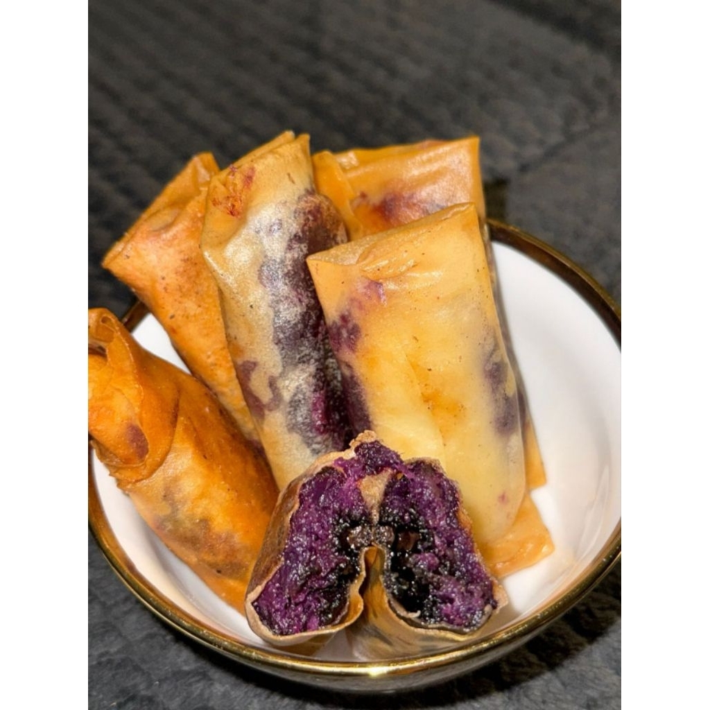 

Lumpia ubi ungu by herakitchen