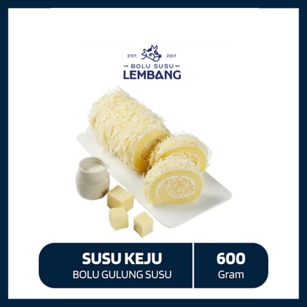 

Bolu Gulung Lembang Susu Keju - Reguler Pack