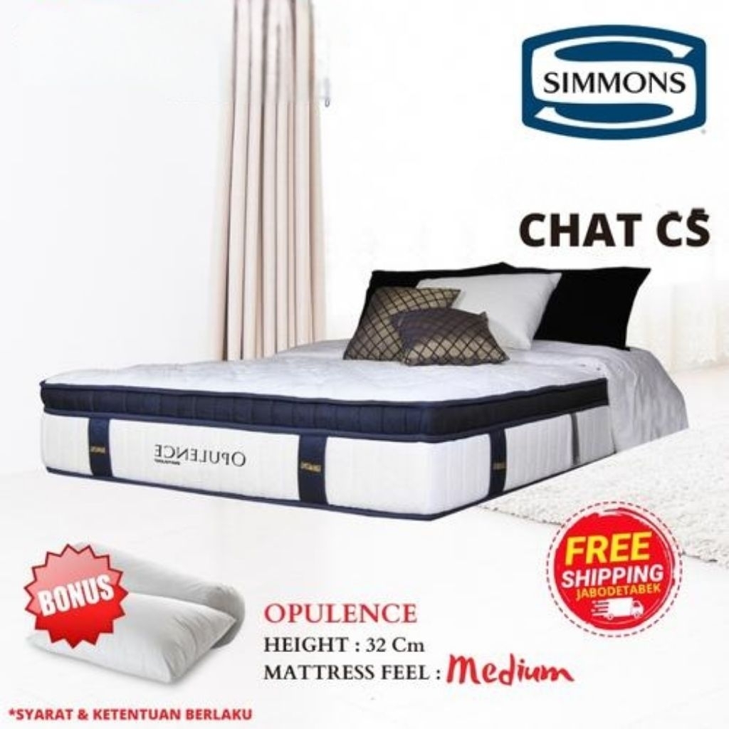 Kasur Springbed Latex Simmons Opulence