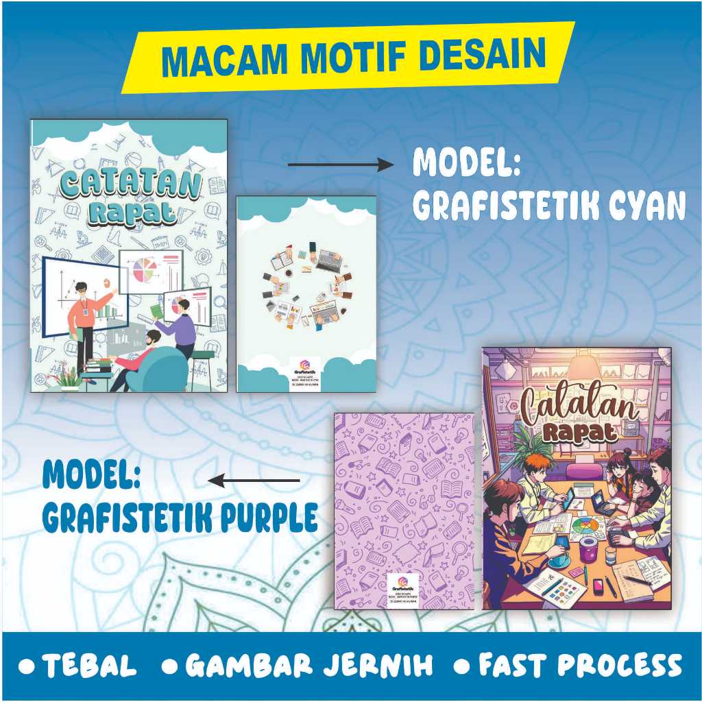 

BUKU CATATAN RAPAT BY GRAFISTETIK