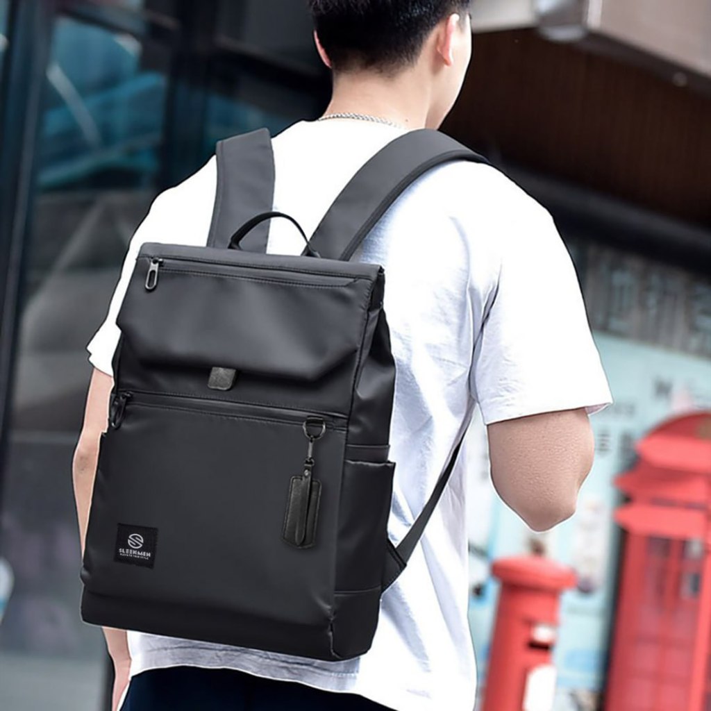 Terbaru  Tas Ransel Jamie - Tas Unisex Simple Elegan Muat Banyak Tas Sekolah Tas Kerja Tas Main