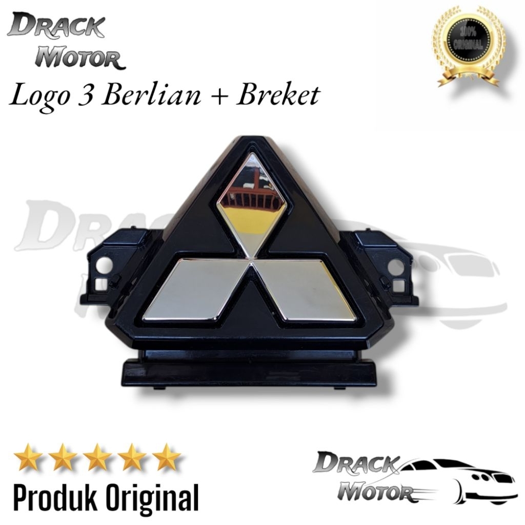 Logo Grill Depan Mitsubishi Xpander Cross Original // Logo Grill Depan Xpander 2018-2025 Original Mi