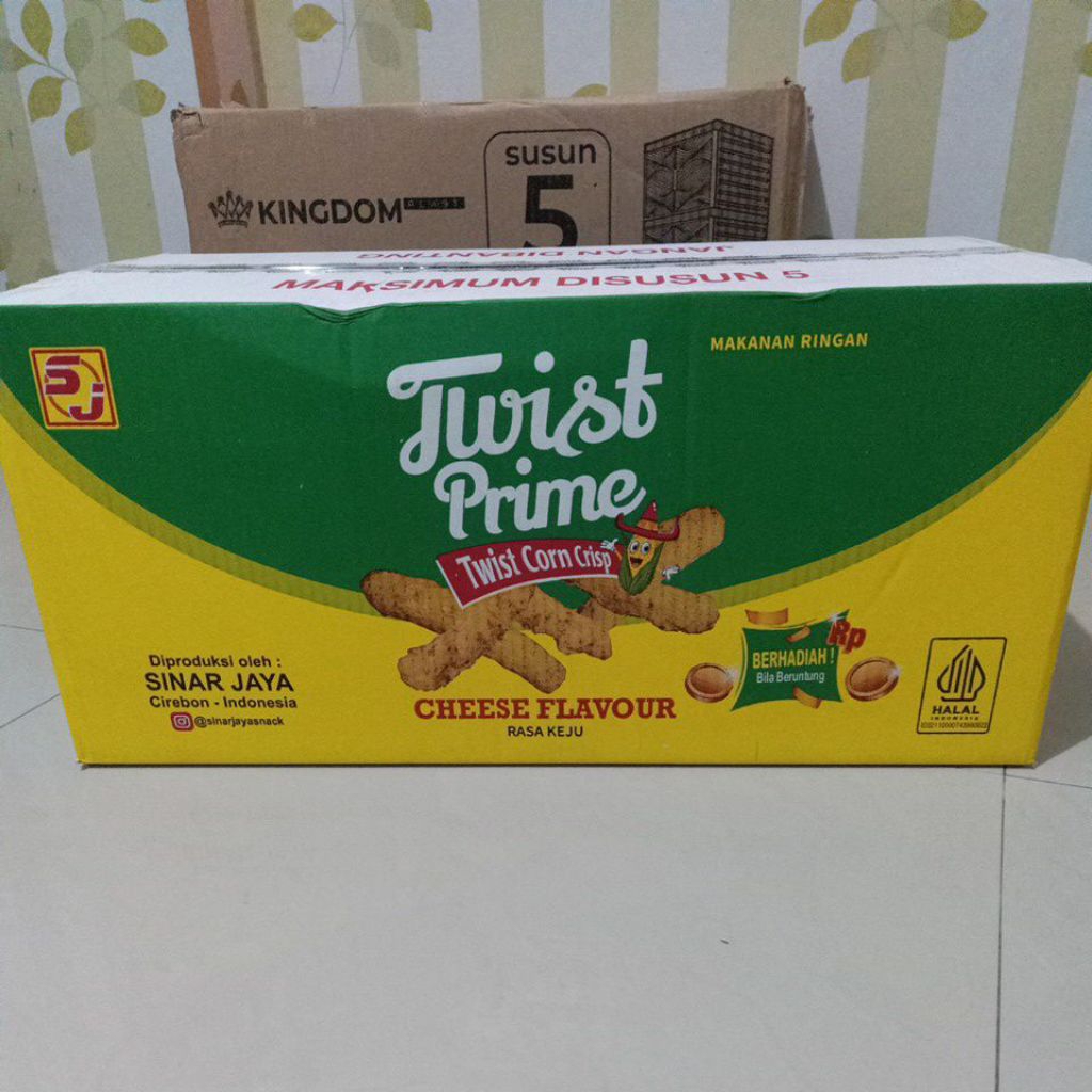 

40 PCS (SEBOX) TWIST PRIME SNACK BERHADIAH BILA BERUNTUNG