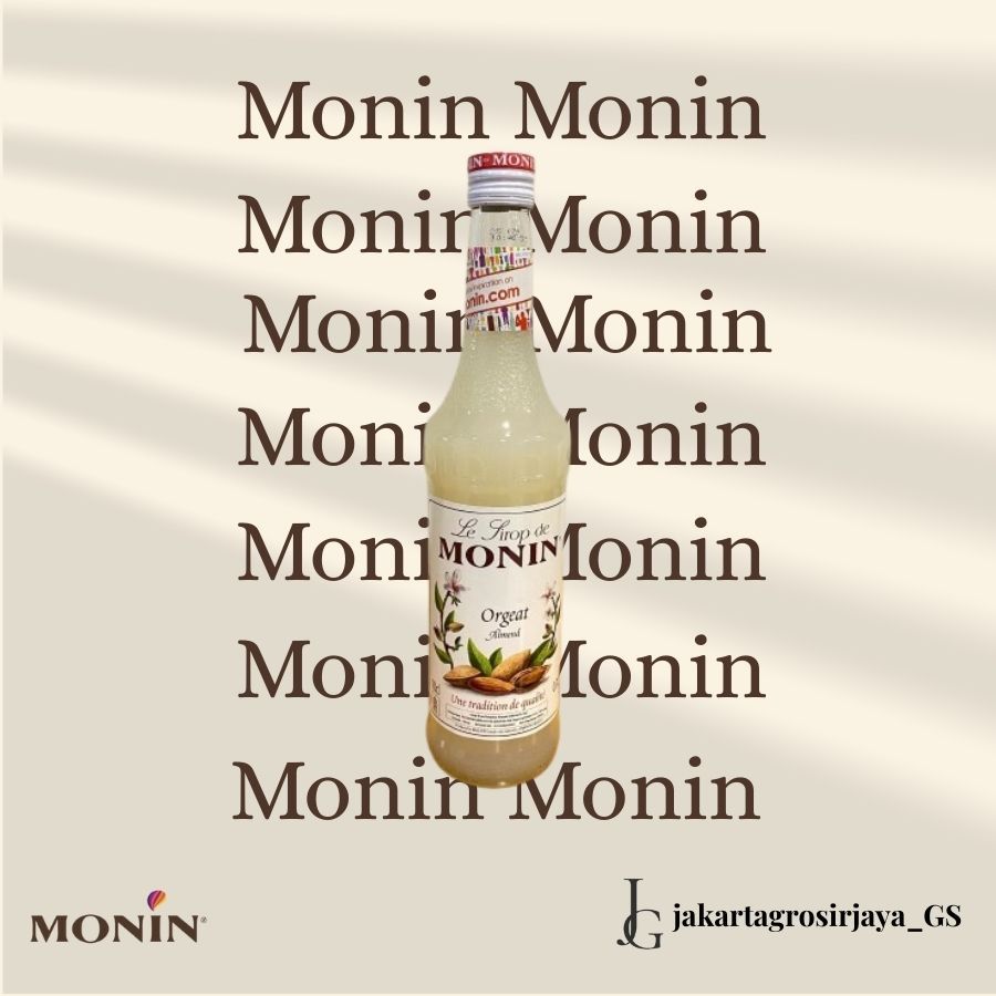 

SYRUP MONIN ALMOND 700 ml SIRUP ALMONT - MONIN ALMON 700 MILI