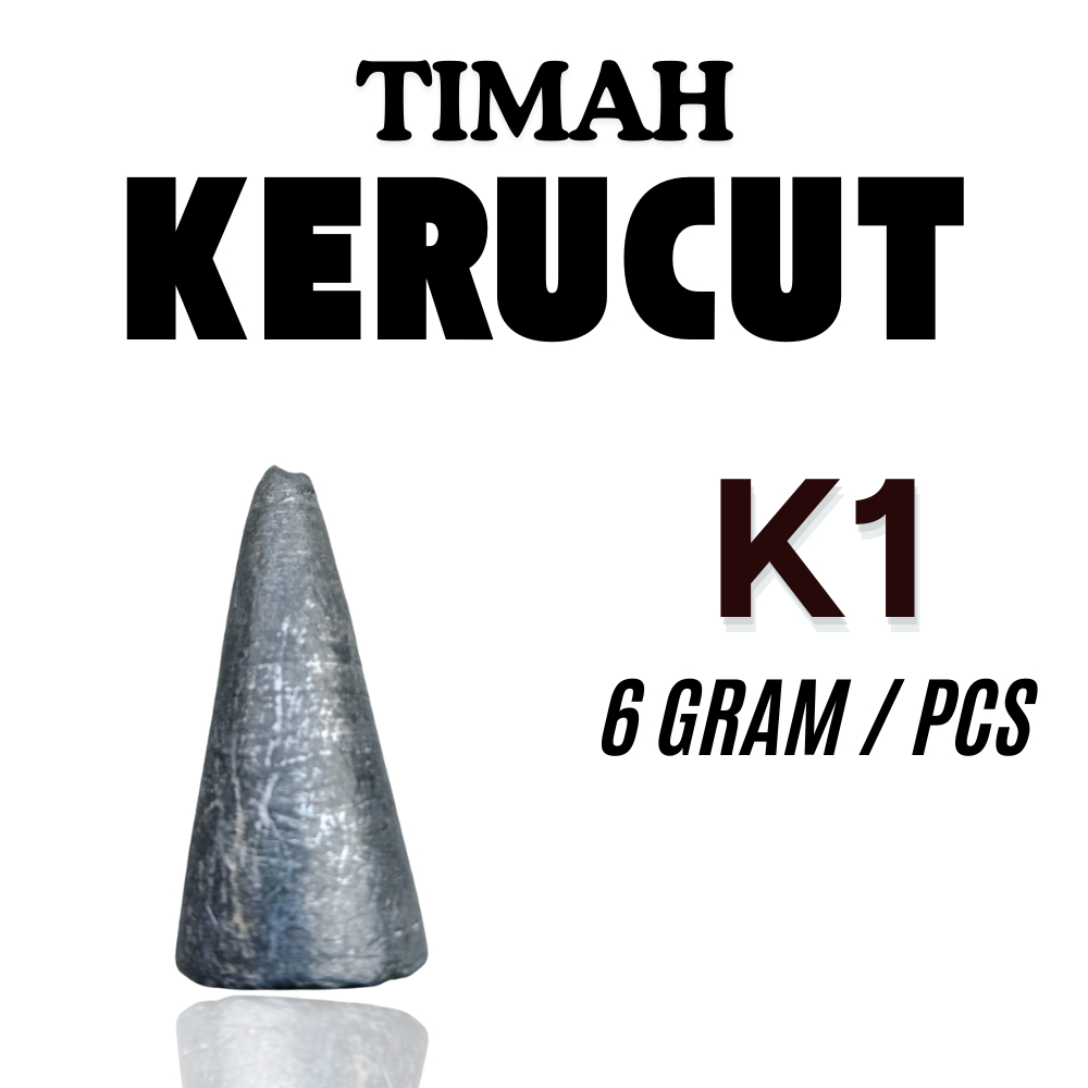 TIMAH PANCING KERUCUT K1 / TIMAH LAUT / TIMAH PANCING / TIMAH MANCING
