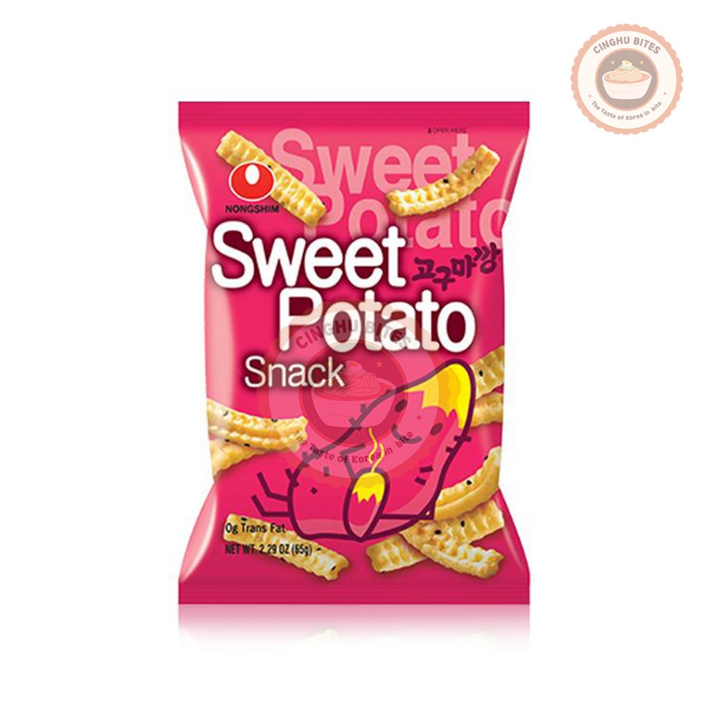 NONGSHIM SWEET POTATO SNACK 55gr - SNACK RASA UBI [SNACK IMPORT KOREA - HALAL]