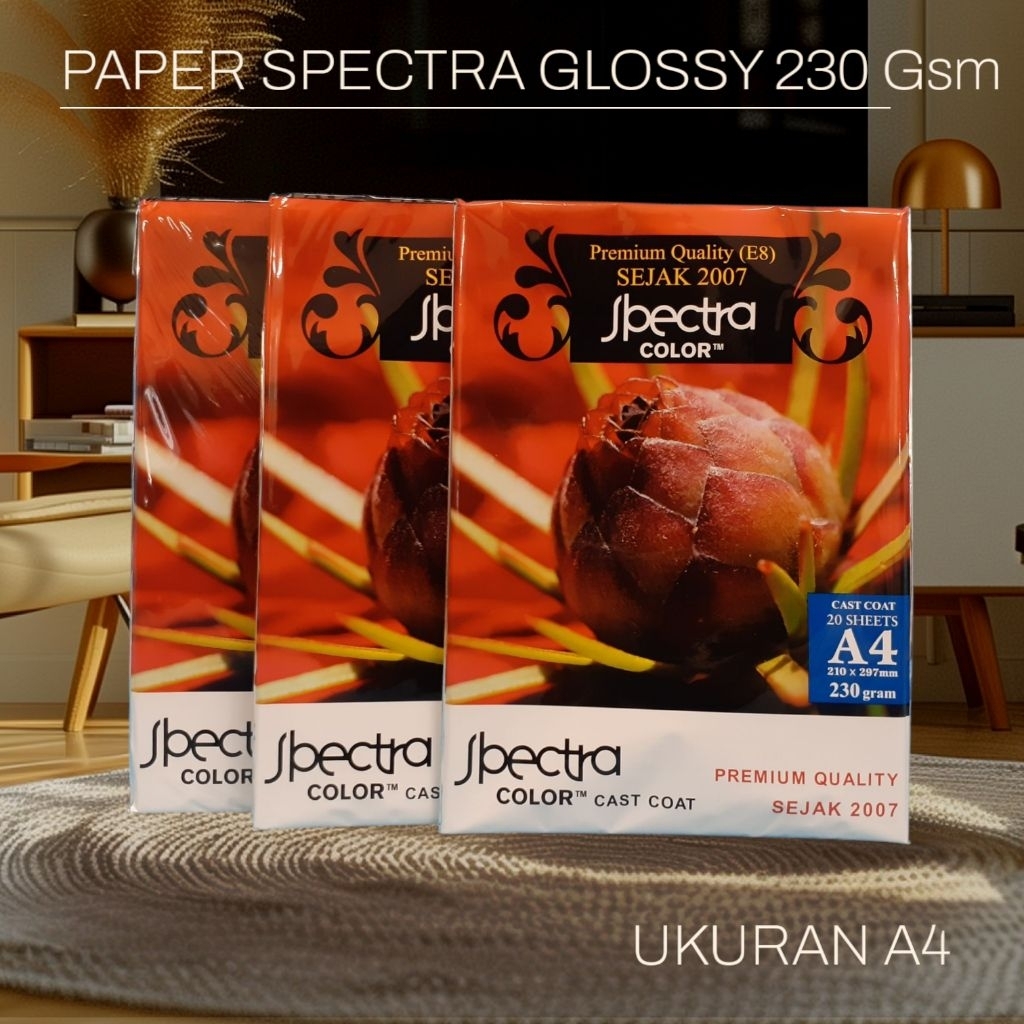 PAPER SPECTRA 230/KERTAS FOTO SPECTRA GLOSY 230