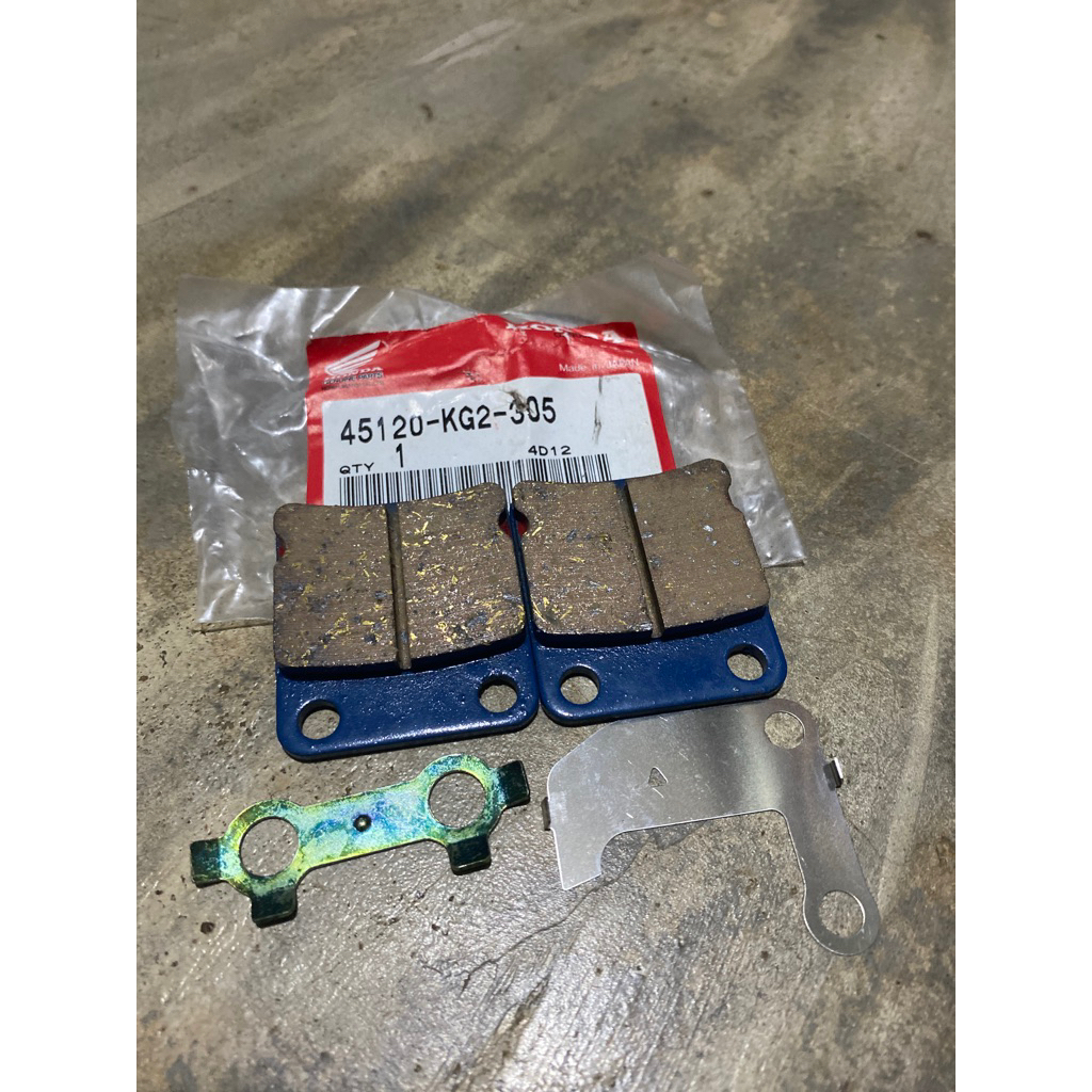 kampas rem depan GL max pad set GL pro 45120-KG2-305 original ahm