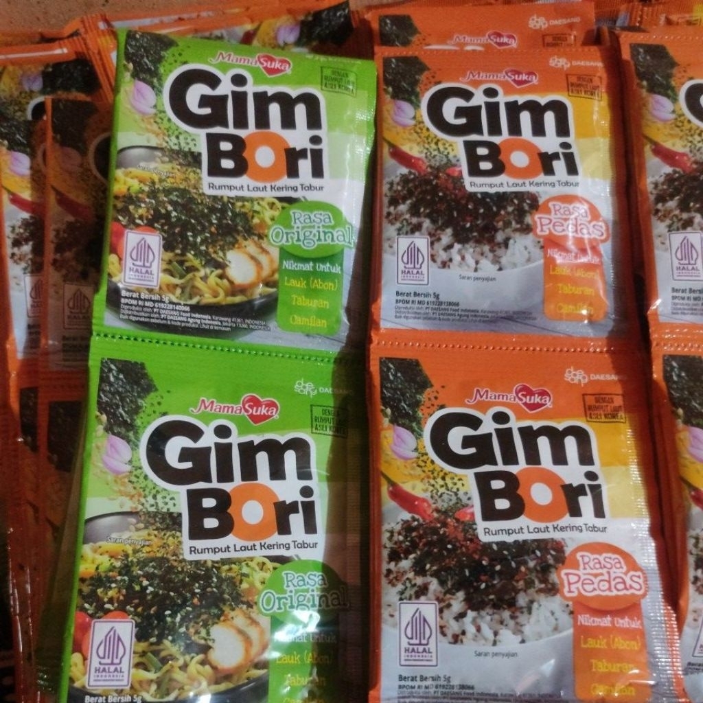 

Gim Bori rumput laut 5GR