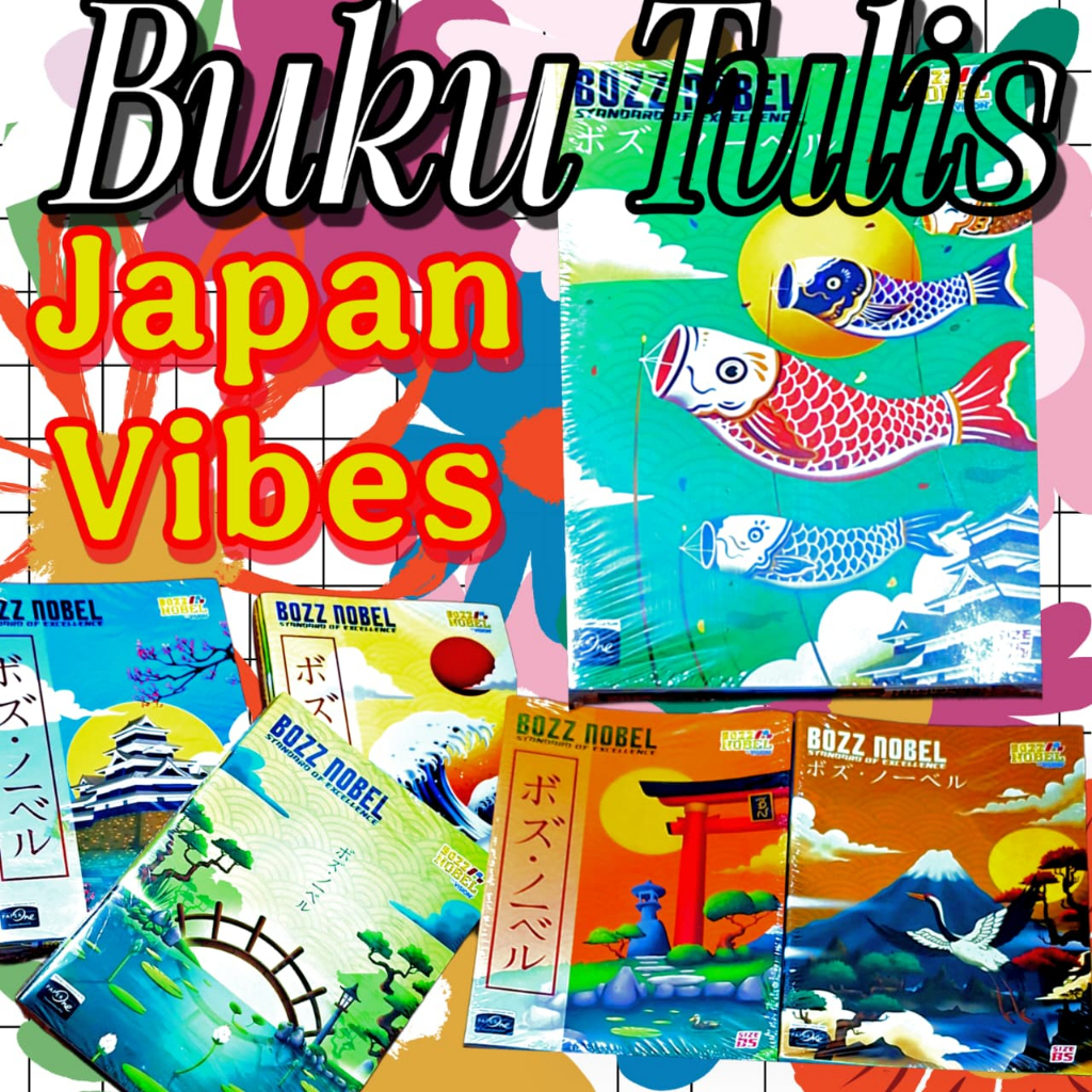 

Buku Tulis Boxy Japan Bozz Nobel 42 – Pack Isi 6 Buku (Ukuran B5)