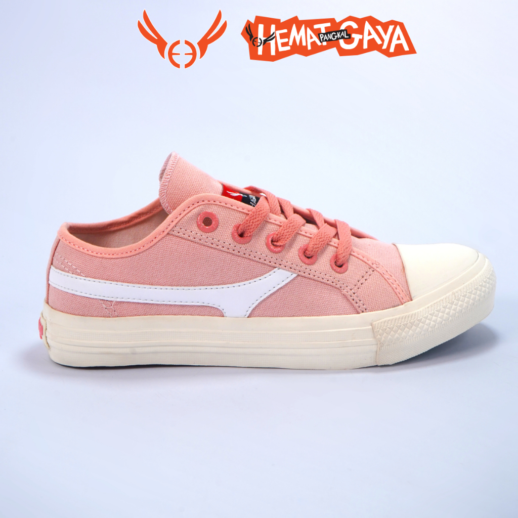 SEPATU HAGAMO UFO - LOW PEACH - Sneakers - Unisex