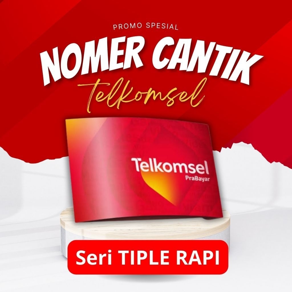 PERDANA CANTIK TELKOMSEL SERI TRIPLE RAPI
